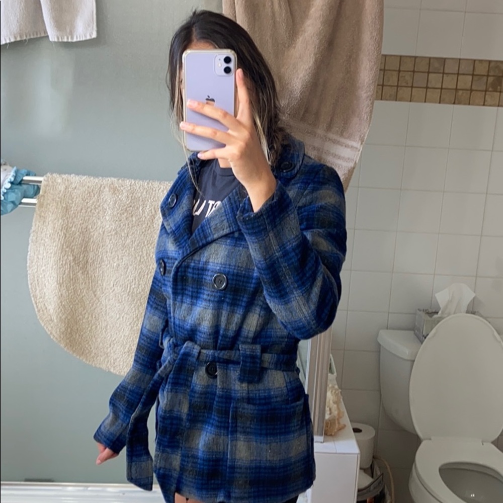 Plaid Coat
